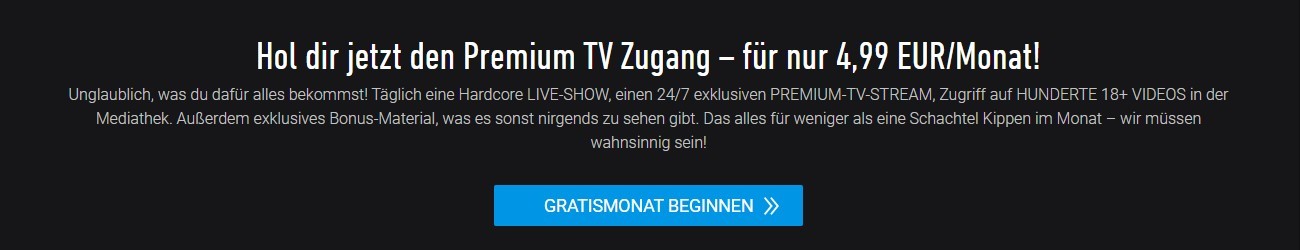 Visit-X Vorschau und Premium TV Zugang